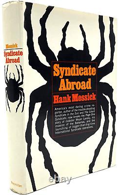 Syndicate Abroad 1st Printing First Edition by MESSICK HANK HB DJ 1969