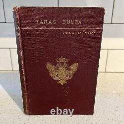TARAS BULBA NIKOLAI VASILIEVITCH V. GOGOL 1886 1st FIRST EDITION