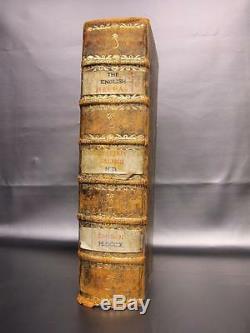 THE ENGLISH HERBAL 1710 History Plants Botany ANCIENT Antique WOODCUTS Salmon