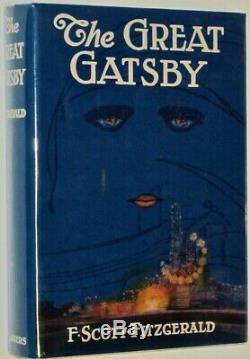THE GREAT GATSBY! (FIRST EDITION/FIRST PRINTING!)1925! F. Scott Fitzgerald RARE