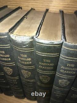 THE HARVARD CLASSICS! 1909! First Edition complete 51 Set Good Condition Some Wear