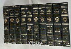 THE HARVARD CLASSICS First Edition Complete 50 Book Set 1909/1910