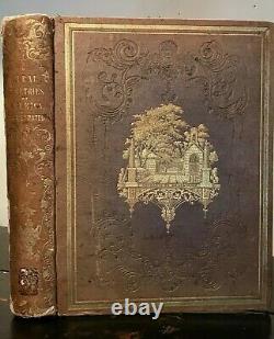 THE RURAL CEMETERIES OF AMERICA GREEN-WOOD ILLUSTRATED 1st Ed, 1847 GRAVEYARD