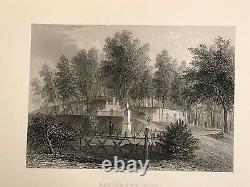 THE RURAL CEMETERIES OF AMERICA GREEN-WOOD ILLUSTRATED 1st Ed, 1847 GRAVEYARD