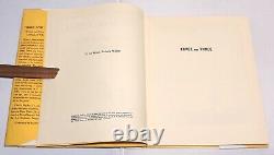 THREE AND THREE by CHALLIS WALKER 1940 FIRST EDITION SIGNED WithDJ ILLUSTRATED