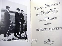 THREE FARMERS DANCE Richard Powers 1st Edition First Printing NOVEL 1985 Fiction