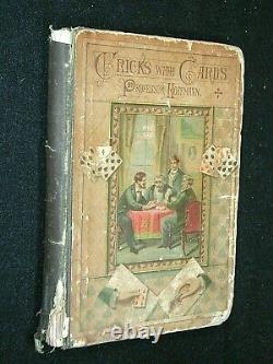 TRICKS WITH CARDS 1889 First Edition by Professor Hoffmann