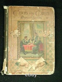 TRICKS WITH CARDS 1889 First Edition by Professor Hoffmann
