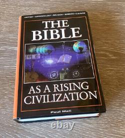 The Bible As A Rising Civilization Paul Mali HCDJ First Edition Stated 1998 VG