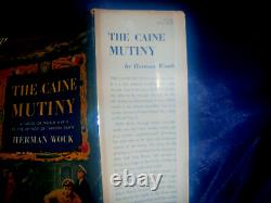 The Caine Mutiny. First Edition Stated. First State Dj. Signed