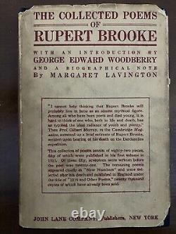 The Collected Poems Of Rupert Brooke, First Edition