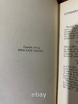 The Collected Poems Of Rupert Brooke, First Edition