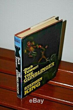 The Dark Tower THE GUNSLINGER by Stephen King (1982) HCDJ 1st Edition