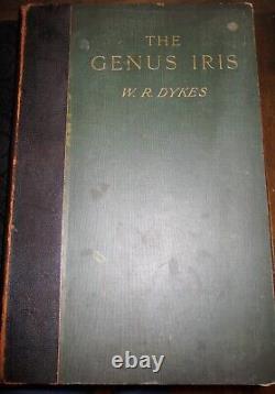 The Genus Iris By William Rickatson Dykes Cambridge 1913 47 Color Plates Folio