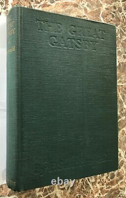 The Great Gatsby, TRUE First Edition, 1925, by F. Scott Fitzgerald 1st/1st