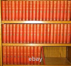 The Harvard Classics! (first Edition!) Complete Set In 52 Volumes! Orange! Rare