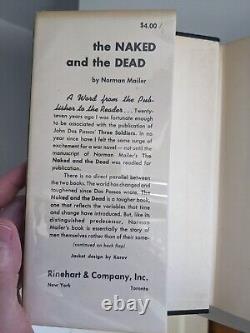 The Naked and the Dead Norman Mailer First Edition, 1st Printing 1948 Rinehart