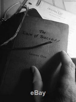 The Original 1925 Law Of Success Manuscript Lessons/ Napoleon Hill / Signed