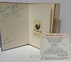 The Poet's Pot by Trudi Howard Signed And Inscribed First Edition HCDJ 1953