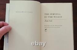The Survival of the Wisest by Jonas Salk. 1973 First Edition, with Dust Jacket
