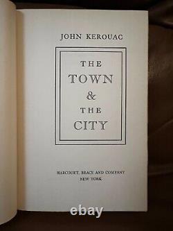 The Town and The City John Kerouac (Jack) Fine 1st Edition with dust jacket