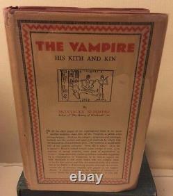 The Vampire His Kith and Kin, Montague Summers, Vampires, Occult, Rare, Books