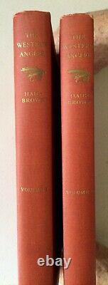 The Western Angler by Haig-Brown Derrydale 2 Volumes First Edition 1939 Limited