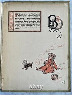 The Wonderful Wizard of Oz first edition NO RESERVE