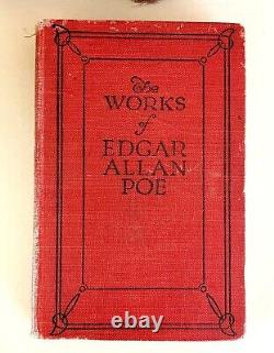 The Works Of Edgar Allan Poe, 1904, Commemmorative Edition, Funk And Wagnalls