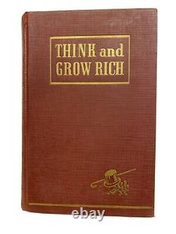 Think And Grow Rich Napoleon Hill 1940 Ralston Society 1st Edition 7th Printing