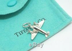 Tiffany & Co. Sterling Silver 1st edition Airplane Travel Pilot Charm