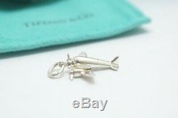 Tiffany & Co. Sterling Silver 1st edition Airplane Travel Pilot Charm