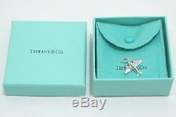 Tiffany & Co. Sterling Silver 1st edition Airplane Travel Pilot Charm