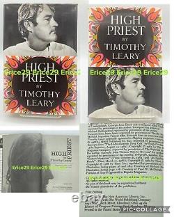 Timothy Leary, High Priest 1968 First Edition 1st Printing