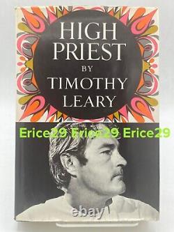 Timothy Leary, High Priest 1968 First Edition 1st Printing