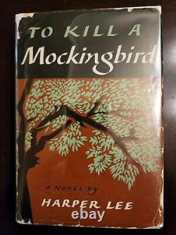 To Kill a Mockingbird FIRST EDITION Harper LEE 7th Printing, 9th Print DJ
