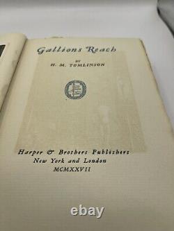 Tomlinson, H. M. GALLIONS REACH First Edition