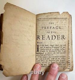 VERY RARE England's Happiness Improved 1697 First Ed Book Wine Spirits etc