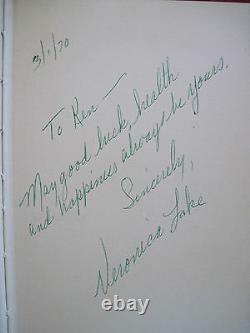 Veronica Lake's Autobiography Signed By Veronica Lake With Signed Letter