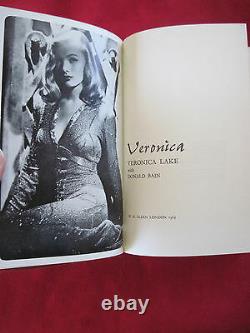 Veronica Lake's Autobiography Signed By Veronica Lake With Signed Letter