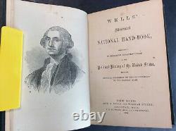 Very Rare 1864 first edition National Hand-Book, Presidents Portraits, 1st Gov