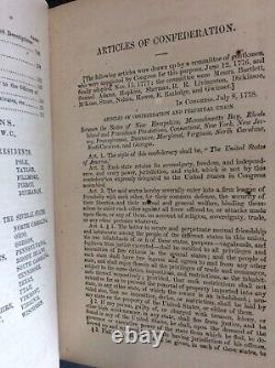 Very Rare 1864 first edition National Hand-Book, Presidents Portraits, 1st Gov