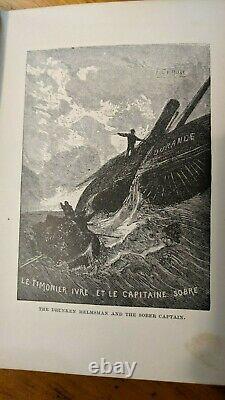 Victor Hugo First Edition Toilers Of The Sea English tr. Original Illustrations