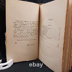Vintage SIGNED F AHN Learning The French Language1869 Authors Copy First Edition