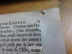 Voyage Et Avantures De Francois Leguat, V. 2, First Edition