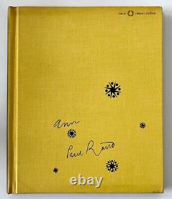 Vtg. Ann & Paul Rand Sparkle and Spin A Book About Words 1st Ed. MCM 1957 With DJ