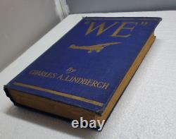 WE by Charles Lindbergh First Edition First Impression July 1927 Aviation