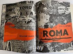 WILLIAM KLEIN ROME The City and Its People 1st 1959 Viking photography