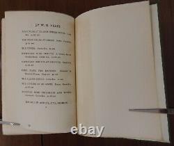 W. B. YEATS THE TOWER First Edition First Reprint March 1928