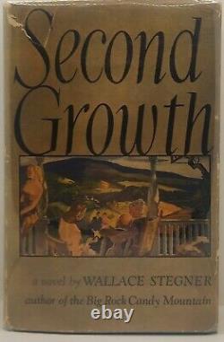 Wallace Stegner Second Growth Signed First Edition